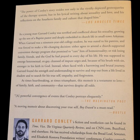 Boy Erased book - Picture 3 of 3